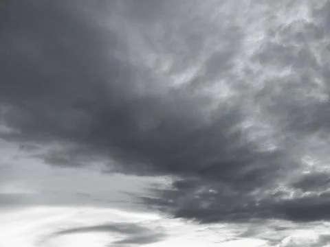 Cloud Storm Sky Dark Rain Lightning Thunder Stoumy Typhoon Nature Light Stock Photos