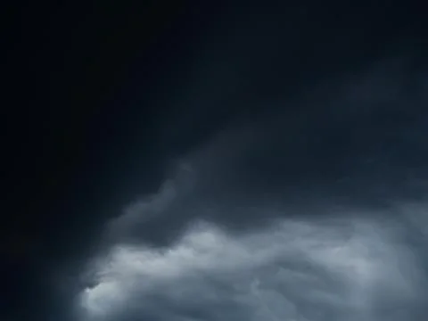 Cloud storm sky dark rain lightning thunder stoumy typhoon Nature light Stock Photos
