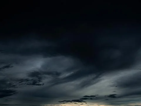 Cloud storm sky dark rain lightning thunder stoumy typhoon Nature light 스톡 사진