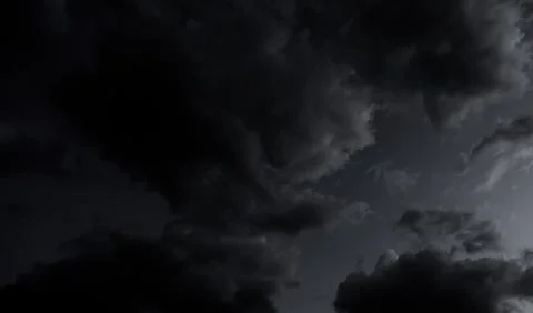 Cloud storm sky dark rain lightning thunder stoumy typhoon Nature light Fotos Stock
