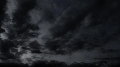 Cloud storm sky dark rain lightning thunder stoumy typhoon Nature light Stock Photos