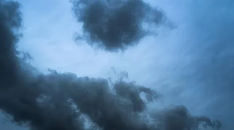 Cloud storm sky dark rain lightning thunder stoumy typhoon Nature light Фото