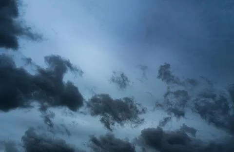 Cloud storm sky dark rain lightning thunder stoumy typhoon Nature light Фото