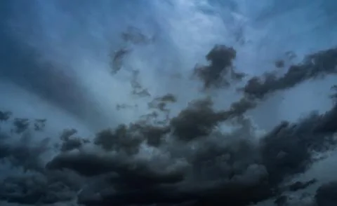 Cloud storm sky dark rain lightning thunder stoumy typhoon Nature light Фото
