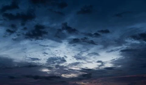 Cloud storm sky dark rain lightning thunder stoumy typhoon Nature light Stock Photos