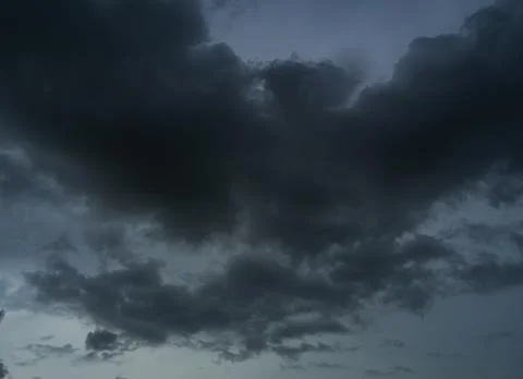 Cloud storm sky dark rain lightning thunder stoumy typhoon Nature light Stock Photos