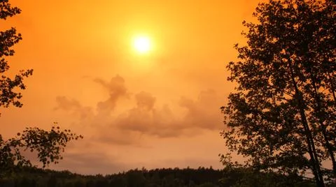 Cloud With Sun Stock Photos