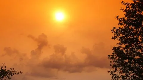 Cloud With Sun Stock Photos