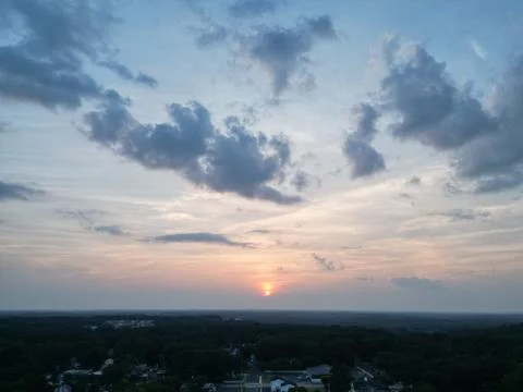 Cloud sunset dusk Stock Photos
