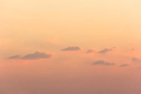 Cloud at sunset. Stock Photos