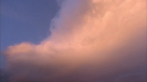 Cloud sunset storm Time Lapse Stock Footage 26187330