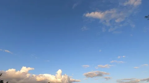 Cloud Sunset Timelapse Stock Footage 233019381