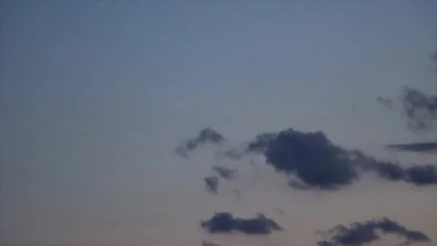 Cloud Sunset Timelapse Sky 1 Stock Footage 136639370
