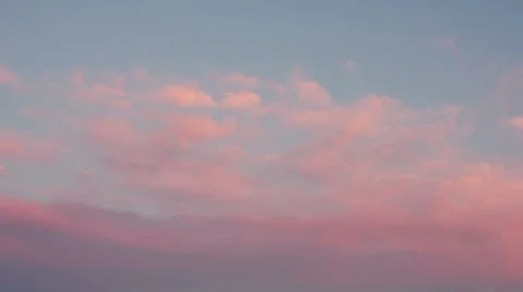 CLOUD Sunset2 Stock Footage 7733330