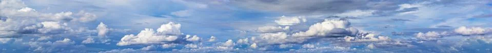 Cloud super panorama Stock Photos