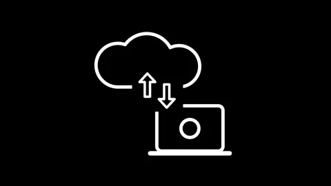 Cloud Sync Stock Footage 335626905