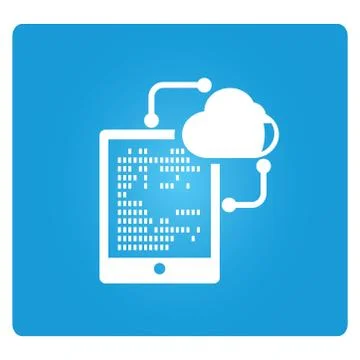 Cloud sync Stock Illustration