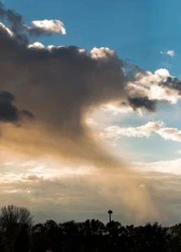 Cloud tail Stock-Fotos