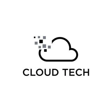 Cloud tech Stock Illustration