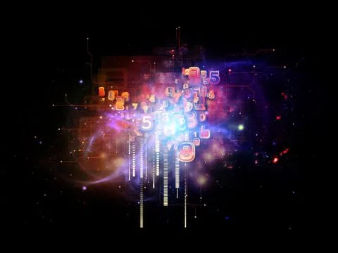 Cloud Technology Arrangement 스톡 일러스트