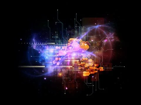 Cloud Technology Arrangement イラスト素材