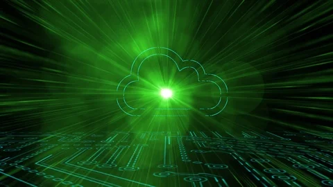 Cloud technology background Stock Footage 87110388