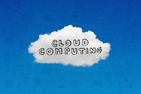 Cloud technology concept, apart of technology concept Stock Photos