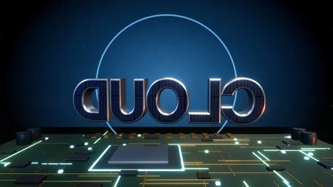 CLOUD Technology Concept Stock Footage 340075823