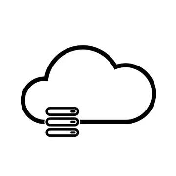 Cloud technology icon イラスト素材