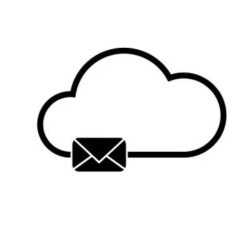 Cloud technology icon 스톡 일러스트