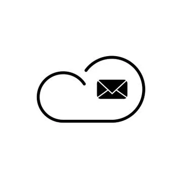 Cloud technology icon 스톡 일러스트