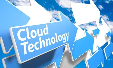 Cloud technology Stock Illustration
