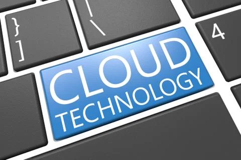 Cloud technology イラスト素材