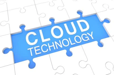 Cloud technology Stock Illustration