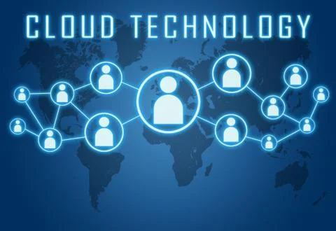 Cloud technology Stock Illustration