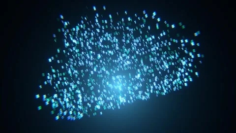 Cloud technology. Internet technology and communication. Modern background. Stock Footage 245818011