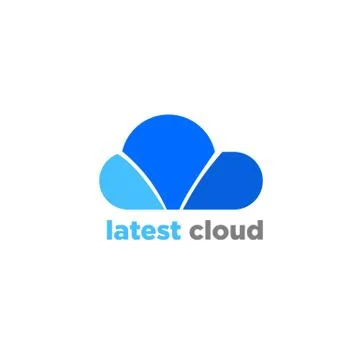 Cloud technology logo Stock Illustration