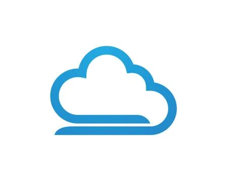 Cloud technology Logo Template Stock Illustration