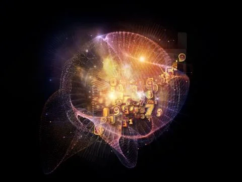 Cloud Technology Stream Ilustração Stock