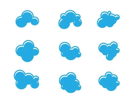 Cloud technology vector logo template design vector イラスト素材