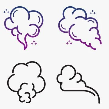 Cloud template vector icon illustration design Stock Illustration