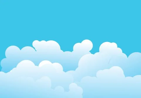 Cloud template vector illustration Stock Illustration