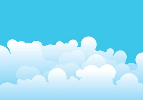 Cloud template vector illustration Stock Illustration