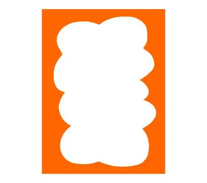 Cloud text box rectangle frame with abstract wavy figure border. Card for photo Ilustración de archivo