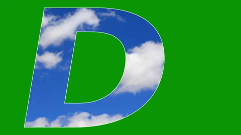 Cloud Text green screen animation Stock Footage 301291895