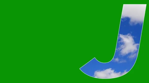 Cloud Text green screen animation Stock Footage 301291900