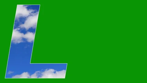 Cloud Text green screen animation Stock Footage 301291948