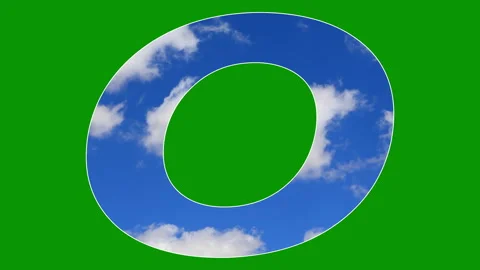 Cloud Text green screen animation Stock Footage 301292040