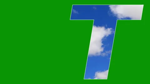Cloud Text green screen animation Stock Footage 301292104