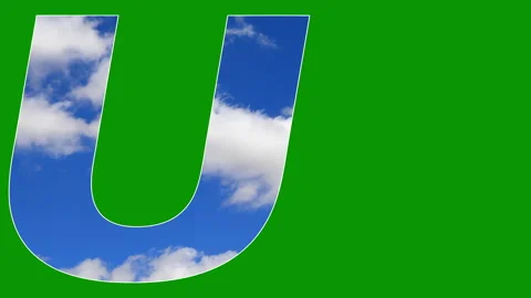 Cloud Text green screen animation Stock Footage 301292141